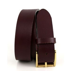 Crazy Horse BROWN GENUINE LEATHER 1 1/8"Wd DRESS CASUAL WOMEN'S BELT Sz M (B51